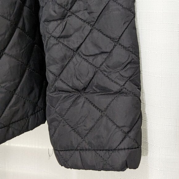 MICHAEL KORS Quilted Jacket Coat Ladies Designer Size M Black - Picture 4 of 16